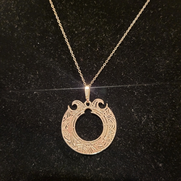 Kordes Lichtenfels Jewelry - Kordes Lichtenfels | Vintage Germany MCM Silver 835 Signed Medallion Necklace